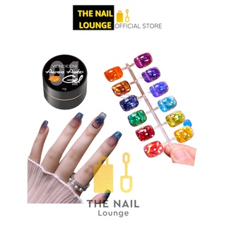 Gel hổ phách VENDEENI có nhũ sáng lấp lánh trang trí móng 10g