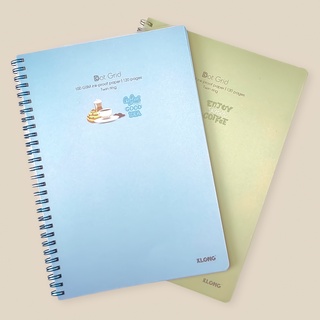 Vở KLong lò xo kép Dot Grid B5 - 120 trang; MS: 578