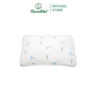 P001 Gối đỡ đầu sơ sinh bo viền La Pomme