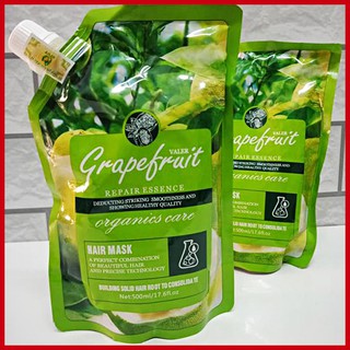 Hấp Phục Hồi Bưởi Grapefruit Siêu Mềm Mượt Ngăn Rụng Tóc Dạng Túi 500ML