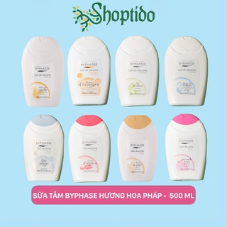 Sữa tắm Byphasse dưỡng da, hương thơm tươi sáng lait de douche 500ml NPP Shoptido