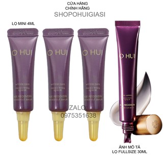 [4ml] Tuýp serum giảm nhăn thâm và bọng mắt - Ohui Age Recovery Wrinkle Cut Serum