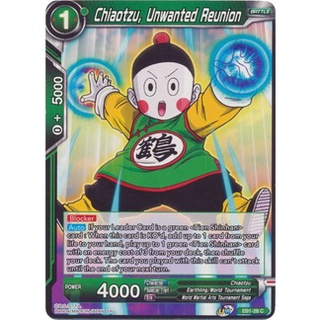 Thẻ bài Dragonball - bản tiếng Anh - Chiaotzu, Unwanted Reunion / EB1-28'