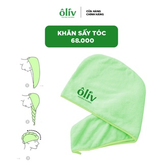 [Quà tặng] Khăn sấy tóc Oliv