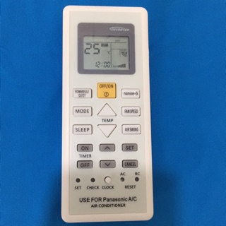 REMOTE ĐIỀU KHIỂN MÁY LẠNH ĐIỀU HOÀ PANASONIC INVERTER MẪU MỚI NHẤT!!