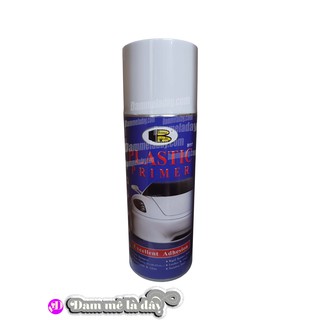 Sơn xịt lót nhựa cao cấp plastic primer Bosny