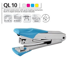 Bấm kim inox số 10 Stacom - QL10