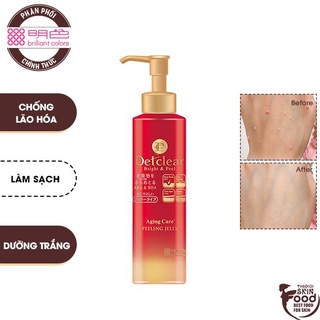 Tẩy Tế Bào Chết Dạng Gel Chống Lão Hóa Meishoku Detclear Bright &amp; Peel Aging Care Peeling Jelly 180ml