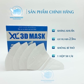 [Gía Sỉ] FULL HỘP 50 CÁI Khẩu trang 3D Xuân Lai