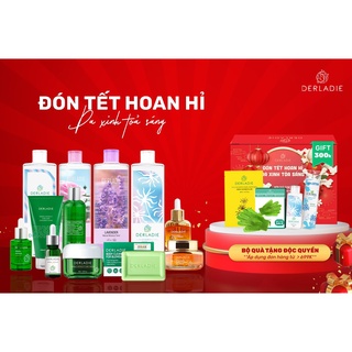 [Quà tặng] Set Quà Tặng Derladie (Mặt nạ+Bông tẩy trang+Nước Tẩy Trang+Mặt nạ)