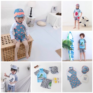 [HÀNG CAO CẤP TẶNG MŨ BƠI] Bộ bơi bé trai chống nắng tia UV hãng SWIM chất liệu cao cấp không hóa chất, không phai màu