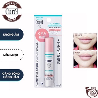 Son Dưỡng Ẩm Chuyên Sâu Có Màu Curél Intensive Moisture Care Moisture Lip Care Cream Light Pink Type 4.2g