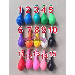 Bóng cao su thường 10inch trang trí sinh nhật - BiBo baby