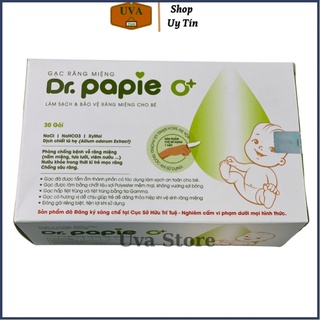 Gạc Rơ Lưỡi Dr Papie Vệ Sinh Răng Miệng Cho Bé