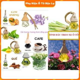 Tinh dầu treo xe Mộc Nhiên khử mùi xe - phòng ngủ - tủ quần áo