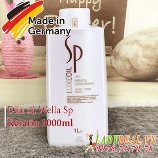 [ Chính Hãng Nhập Khẩu ĐỨC ] Dầu Xả Wella SP LUXE OIL Keratin CONDITIONER 1000ml
