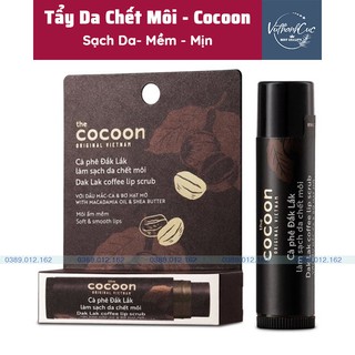 Tẩy Da Chết Môi Cocoon- Tẩy Da Chết Cà phê