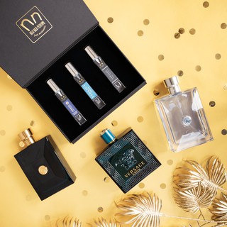 Set quà tặng nước hoa nam combo hộp 3 chai 10ml x 3 [CB1]