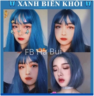 [ Combo màu nhuộm ] Combo Thuốc Nhuộm Tóc Hàn, Đủ Màu Xanh Đen, Rêu, Khói(Tặng Trợ Nhuộm )