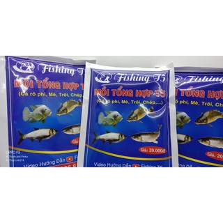 MỒI TỔNG HỢP T5 ( CHUYÊN CÁ RÔ PHI,MÈ TRÔI,CHÉP,...)