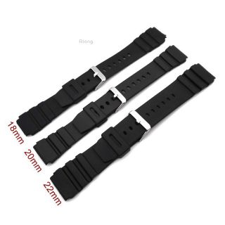 Dây Đồng Hồ Nhựa, Cao Su Size 18mm 20mm 22mm