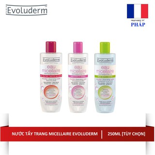 (CÓ BILL có tem PP ) Nước Tẩy Trang Evoluderm Eau Micellaire 250ml