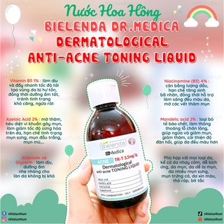 Nước hoa hồng Bielend.a Dr Medi.ca Dermatol.ogical Anti Ac.ne Cream
