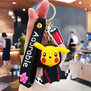 Móc khoá chibi móc khóa dễ thương móc khóa hoạt hình móc khoá ô tô xe máy Balô