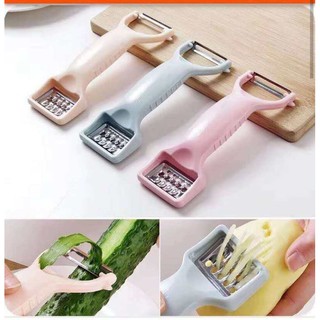 Dụng cụ nạo gọt rau củ quả 2 đầu lúa mạch tiện ích bào sợi gọt vỏ