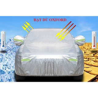 BẠT PHỦ Ô TÔ KẺ CARO DÙ OXFORD CAO CẤP CHE NẮNG CHE MƯA