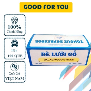 Hộp 100 Que Đè Lưỡi Gổ - Good For You