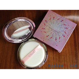 [Chính Hãng] Phấn Phủ Siêu Mịn CELLIO Shining Ex TwoWay Cake.