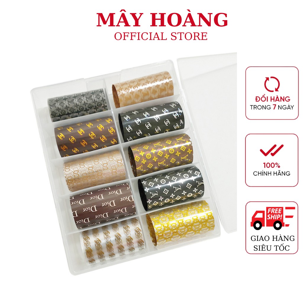 Foil dán móng thương hiệu