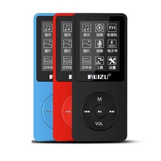 Máy nghe nhạc mp3 Ruizu X02 bộ nhớ trong 8G hỗ trợ thẻ nhớ lên đến 64G - Music Player Ruizu X02
