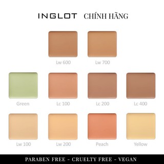 Lõi kem che khuyết điểm Face Freedom System Cream Concealer Inglot (1.8g)