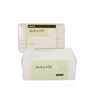 Hộp 1000 Miếng Bông tẩy trang MINISO Nhật Bản