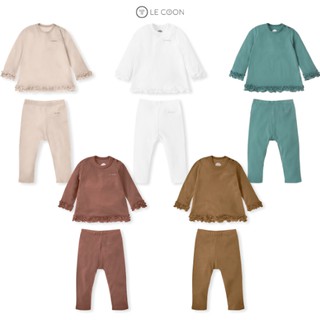 LE COON | Bộ Đồ Áo Bèo Dài Tay | COMFY | 3 tháng-3 tuổi