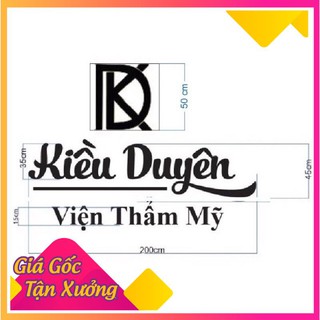 cắt chữ alu gương vàng theo yêu cầu(2 bộ)