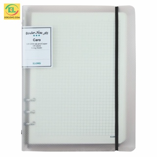 Sổ còng Klong A5 100 tờ ruột chấm Dot grid/ ô vuông caro tiện lợi thay giấy refill