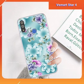Ốp lưng Vsmart STAR 4 hình hình hoa, thiên nga, đẹp thời trang - CAO CẤP - SANG TRỌNG