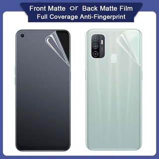 Miếng Dán Hydrogel Mềm Mặt Trước/Sau Cho Oppo F11 F9 Pro A7 A5S A12 A9 A15 A3S A74 A54 A91 A92 A52 A96 A33 A53 A32 Reno 6 7 5