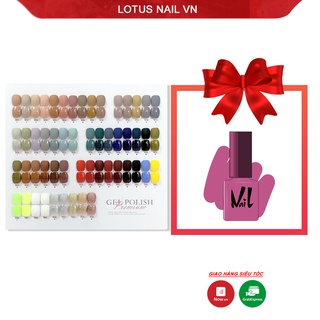 Sơn gel Lotus hình thỏi son nhập khẩu Hàn Quốc chai 15ml