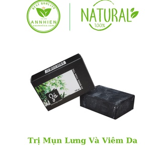 Xà Bông Gió  Xà Bông Than Trúc Hoạt Tính Thải Độc Da 100% Thiên Nhiên