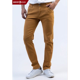 Quần dài kaki nam T1102K523 GENVIET