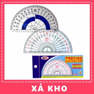 [ARTDOOR] Thước vẽ kỹ thuật WINQ đo Độ Protractor (nhiều cỡ)