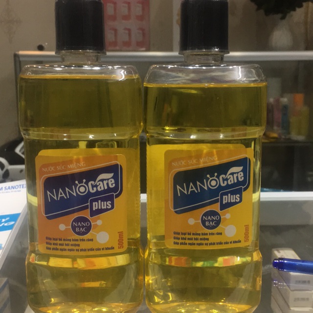Combo nước súc miệng nano