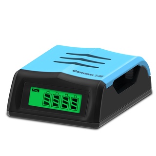 Bộ Sạc Pin AA và AAA Nhanh Tự Ngắt Camelion Chính Hãng BC-1047-CB Màn Hình LCD Nguồn USB 5V Ổn ĐỊnh