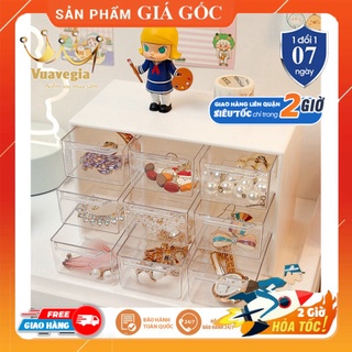 Hộp Nhựa Trang Sức 9 Ngăn