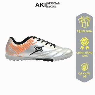 Giày đá bóng nam cỏ nhân tạo Iwin Impro Microfiber Xám thể thao chính hãng