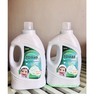 Nước giặt cao cấp 3 in 1 TOMAS 3,1kg thơm mát, lưu hương lâu